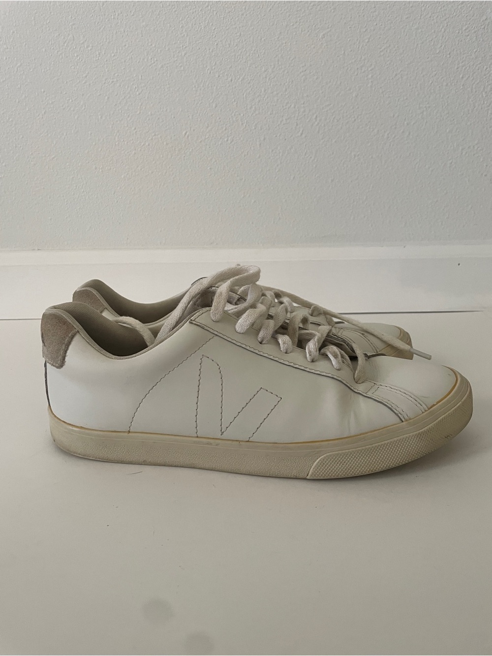 Veja Leather Low-Top Sneakers